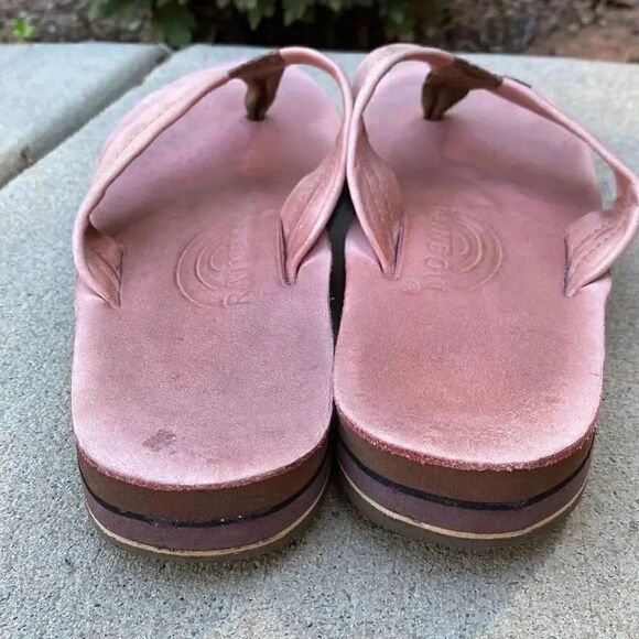 Pink Rainbow Flip Flops - Picture 3 of 12